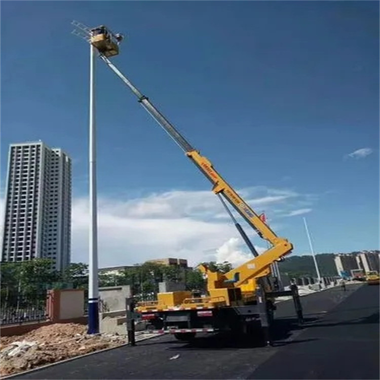 渑池维修路灯的曲臂升降车出租